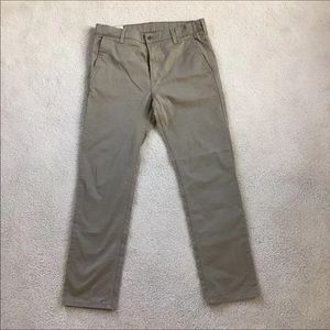 34x32 Levi’s Brown/Beige pants. Slim/Straight leg